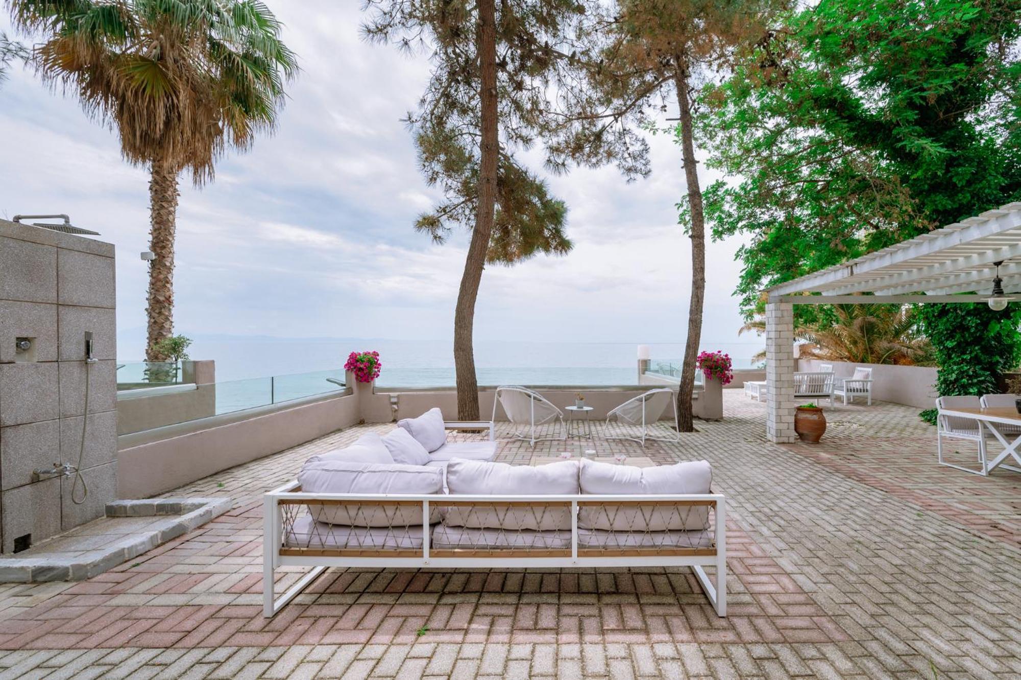 Ktima Papaoikonomou Apartment Potos Luaran gambar